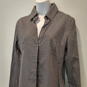 New York & Company Cotton Blouse Size M